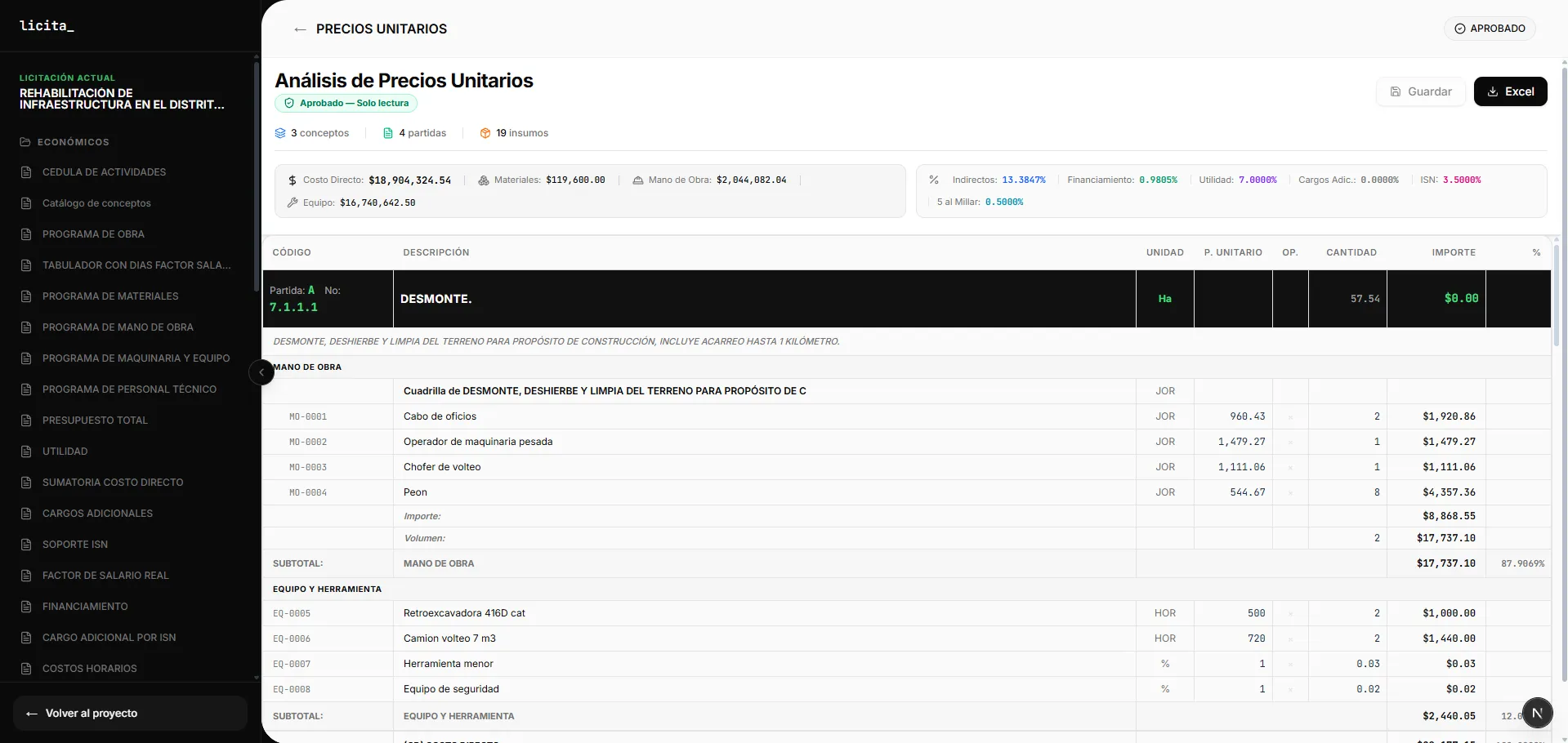 LicitaIA - Automatización con IA y código nativo para Licitaciones de obras públicas